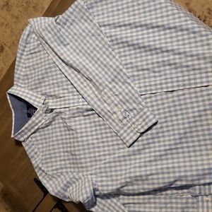 Man's shirt. Size 3XL. George. Claccic.fit . Blue white